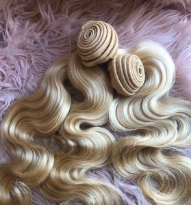 Russian Blonde Body Wave Bundles